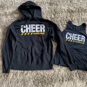 Woodward cheer hoodie & tank